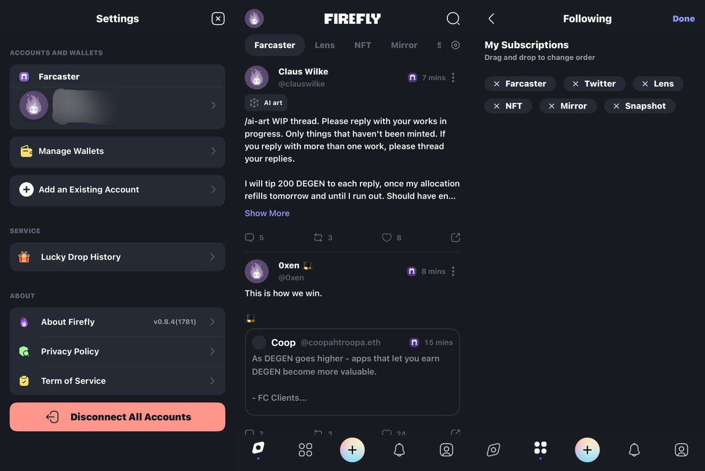 一文了解Vitalik 表态支持的社交聚合器Firefly - 深度- 吴说- 区块链快讯与深度内容平台